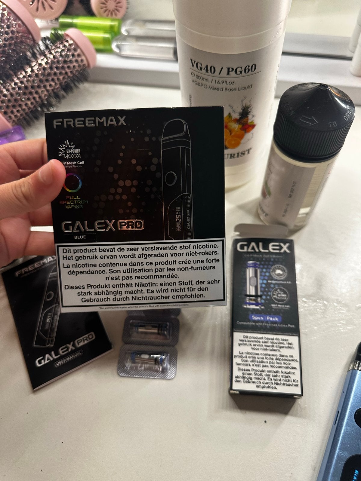 Freemax galex pro, Ophalen of Verzenden, Zo goed als nieuw, Zwart, Overige typen