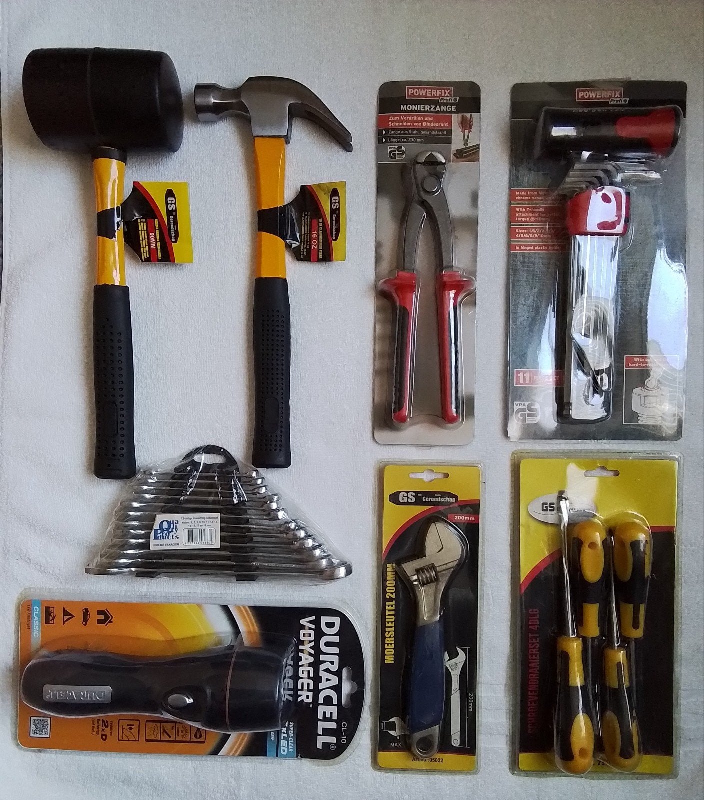 Mooie set Handgereedschap, Ophalen, Nieuw, Gereedschapsset