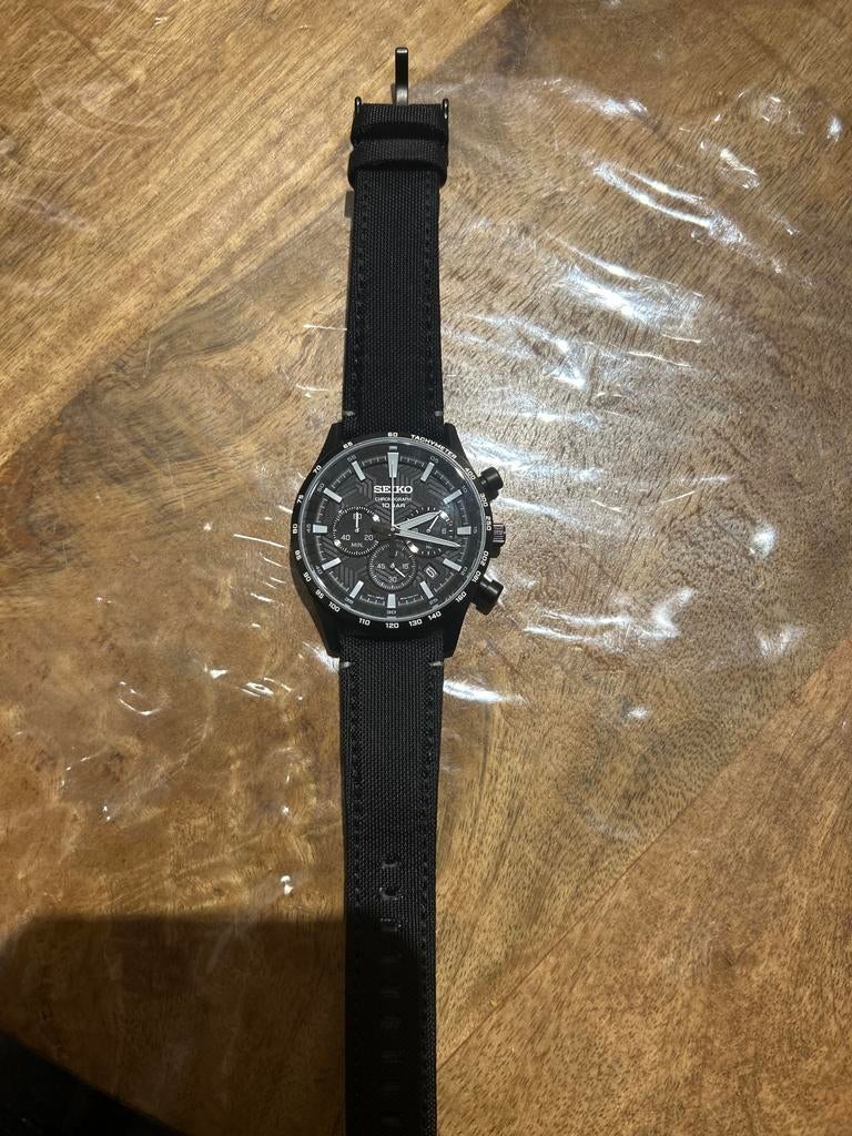 Seiko SSB417P1 horloge - Zonder achterkant en batterij, Seiko, Gebruikt, Staal, Polshorloge