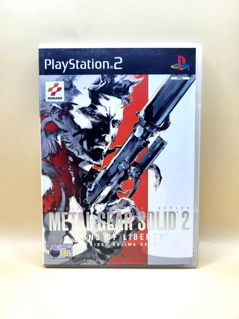 Metal Gear Solid 2 Sons of Liberty - PlayStation 2 - PS2, Spelcomputers en Games, Avontuur en Actie, Vanaf 18 jaar, 1 speler, Sony support