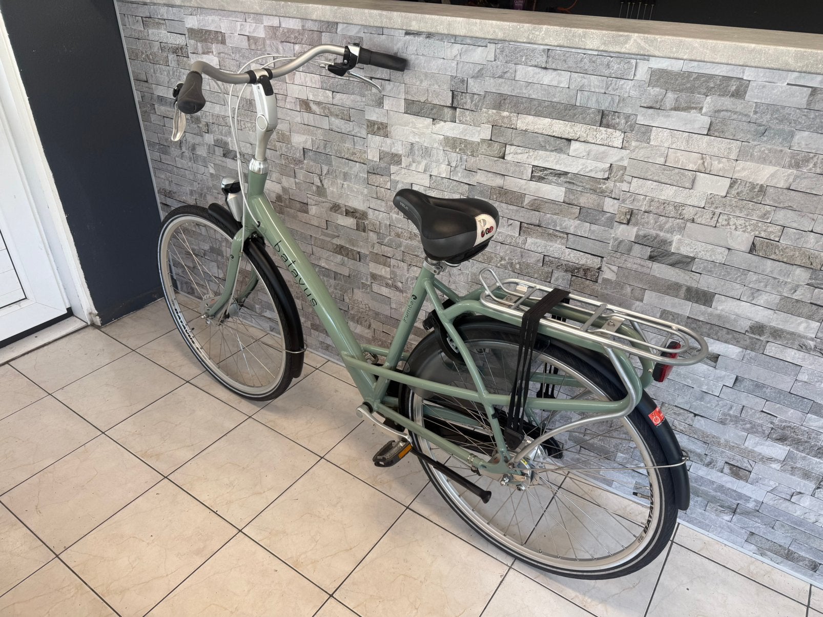 Batavus Damesfiets D57cm. V7., Fietsen en Brommers, Ophalen, Gebruikt, Batavus, 56 cm of meer