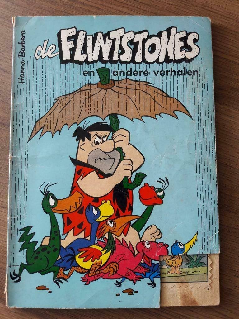 De Flinstones en andere verhalen 68-02, Gelezen, Ophalen of Verzenden, Hanna Barbera, Eén stripboek