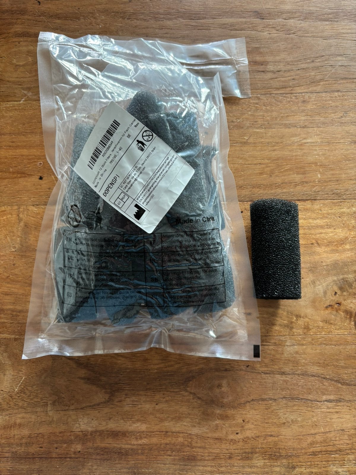 Aquarium filter sponzen (11 stuks)