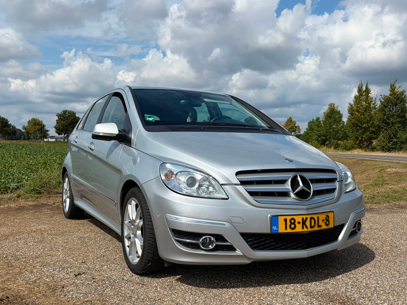 Mercedes-Benz B-Klasse 1.7 B170 5DRS CVT 2009 Grijs, Zwart, 4 cilinders, Leder en Stof, 115 pk