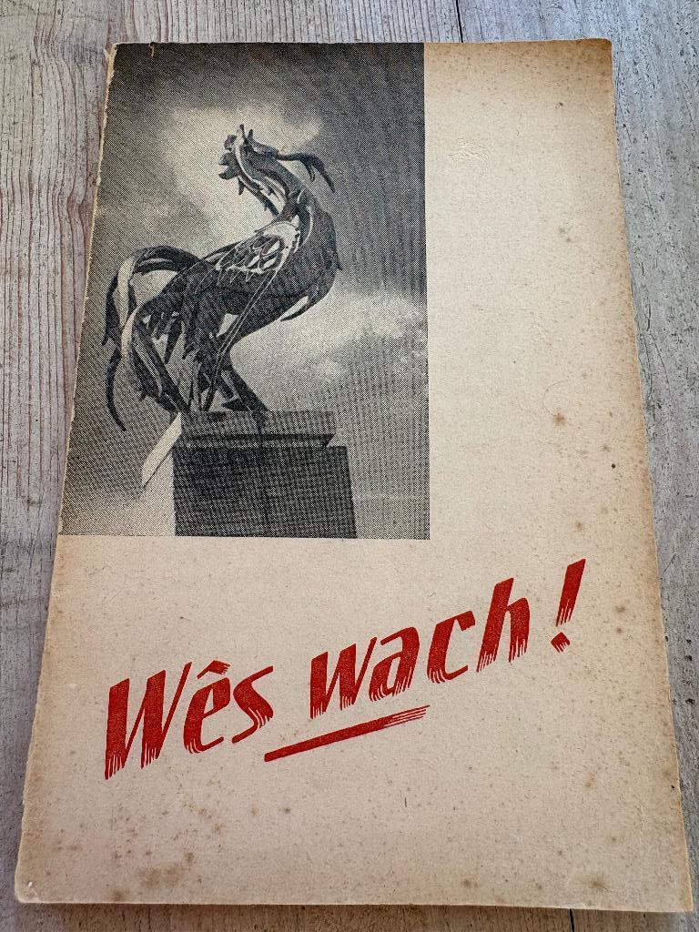Wes wach! Friesland De Tjerne, literair tijdschrift 1955, Ophalen of Verzenden, Gebruikt