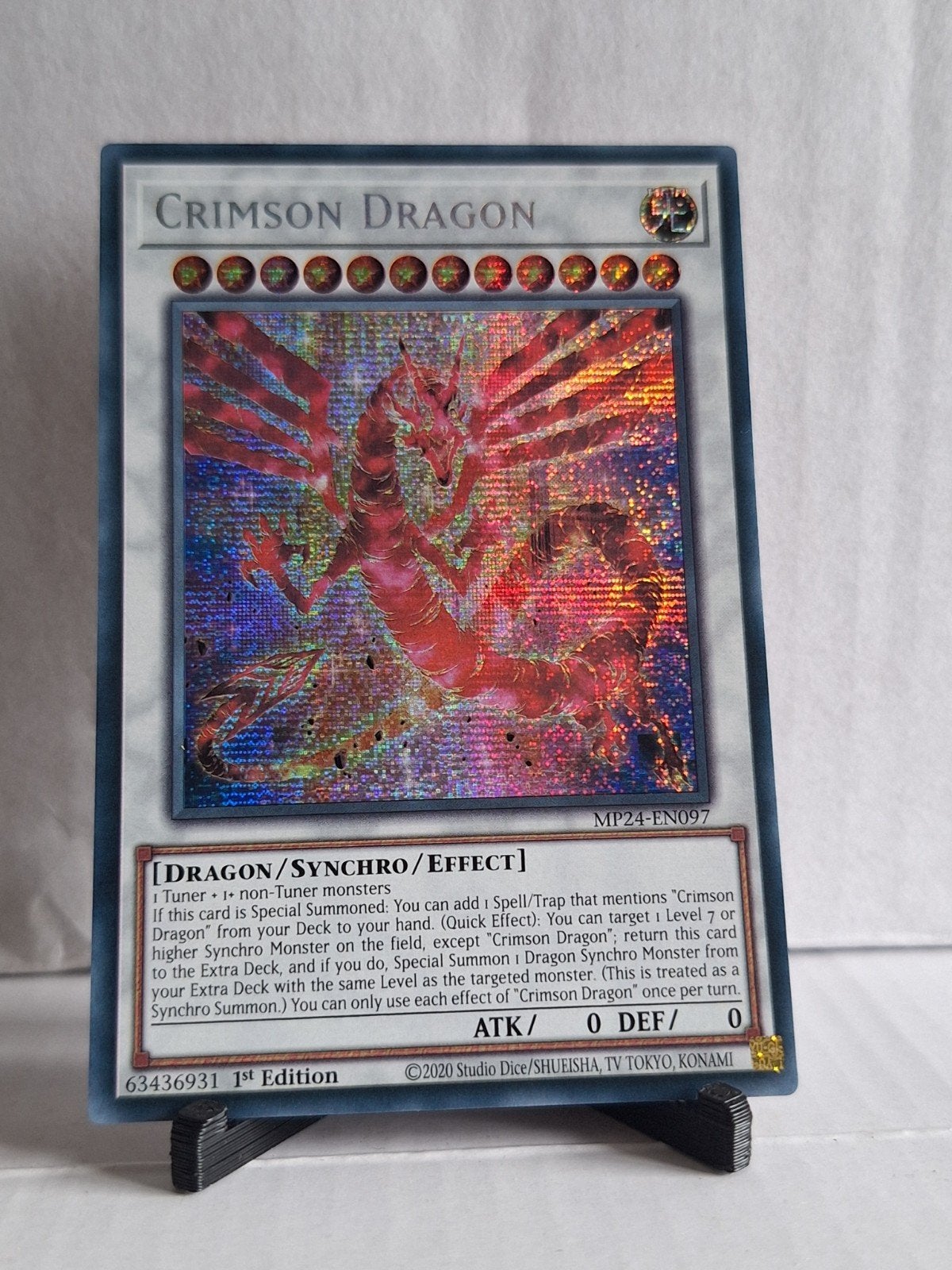 Yu-Gi-Oh! Crimson Dragon MP24-EN097, Ophalen of Verzenden