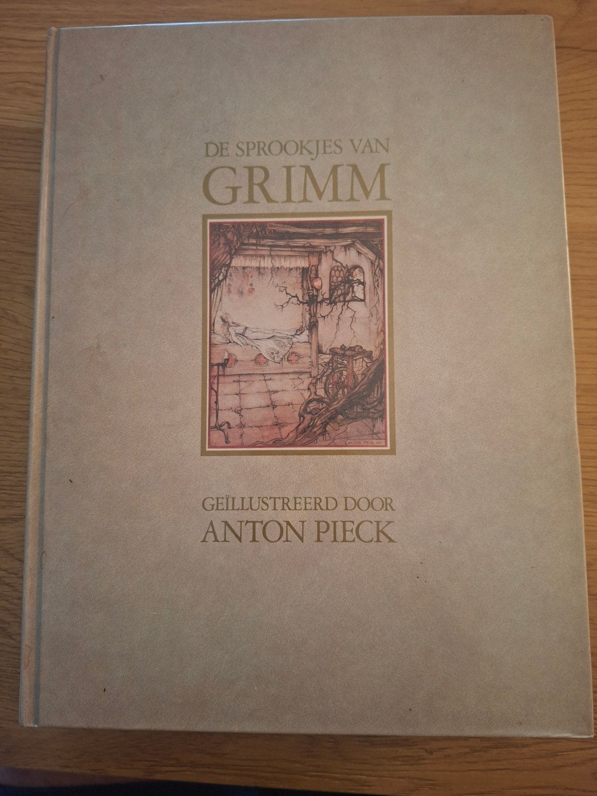 De Sprookjes van Grimm - Geïllustreerd door Anton Pieck, Ophalen of Verzenden, Gelezen, Gebroeders Grimm