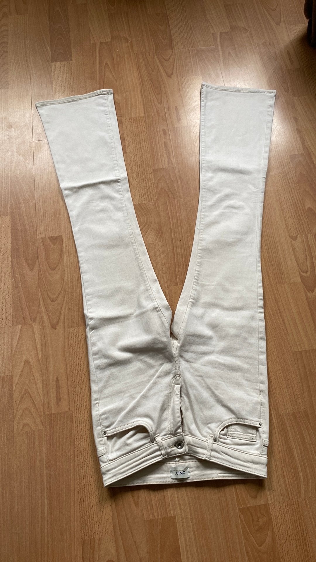 Mooie broek ban Only als nieuw, Maat 38/40 (M), Verzenden, Beige, Zo goed als nieuw