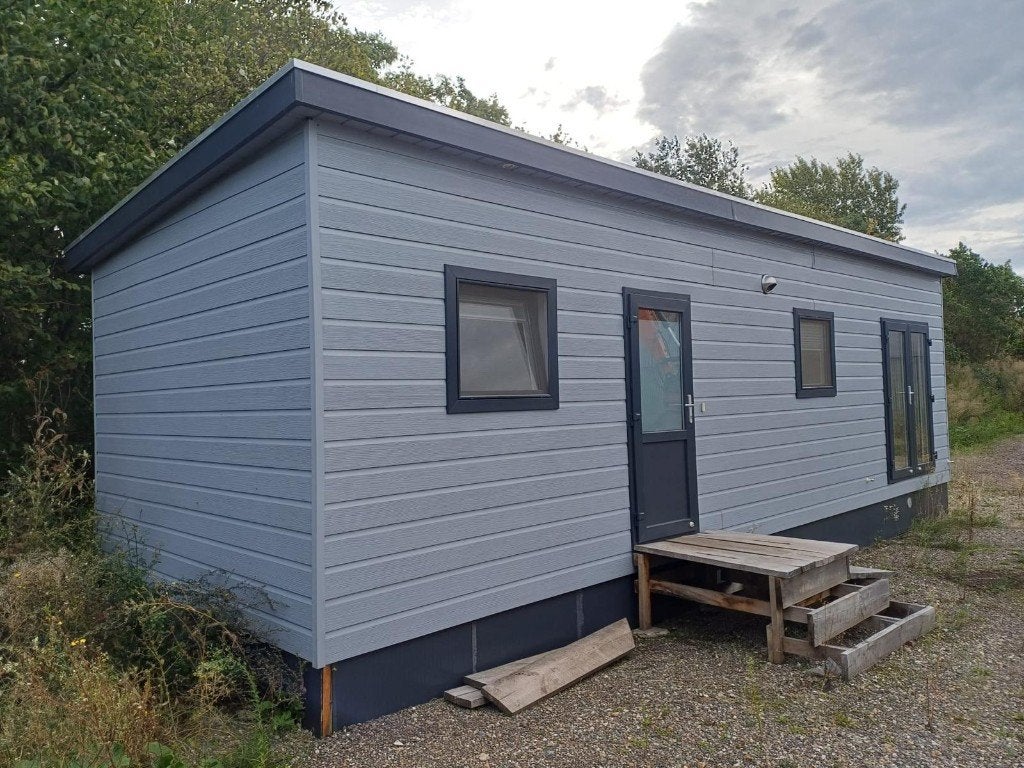 Chalet / stacaravan / mantelzorgwoning te koop, Caravans en Kamperen, Stacaravans, Tot en met 4