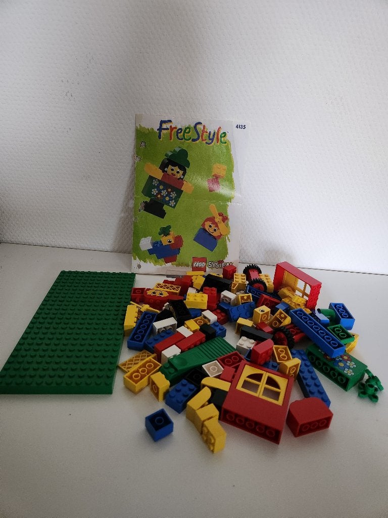 LEGO Freestyle Garden Friends Tote - 4135, Gebruikt, Lego, Ophalen of Verzenden, Complete set