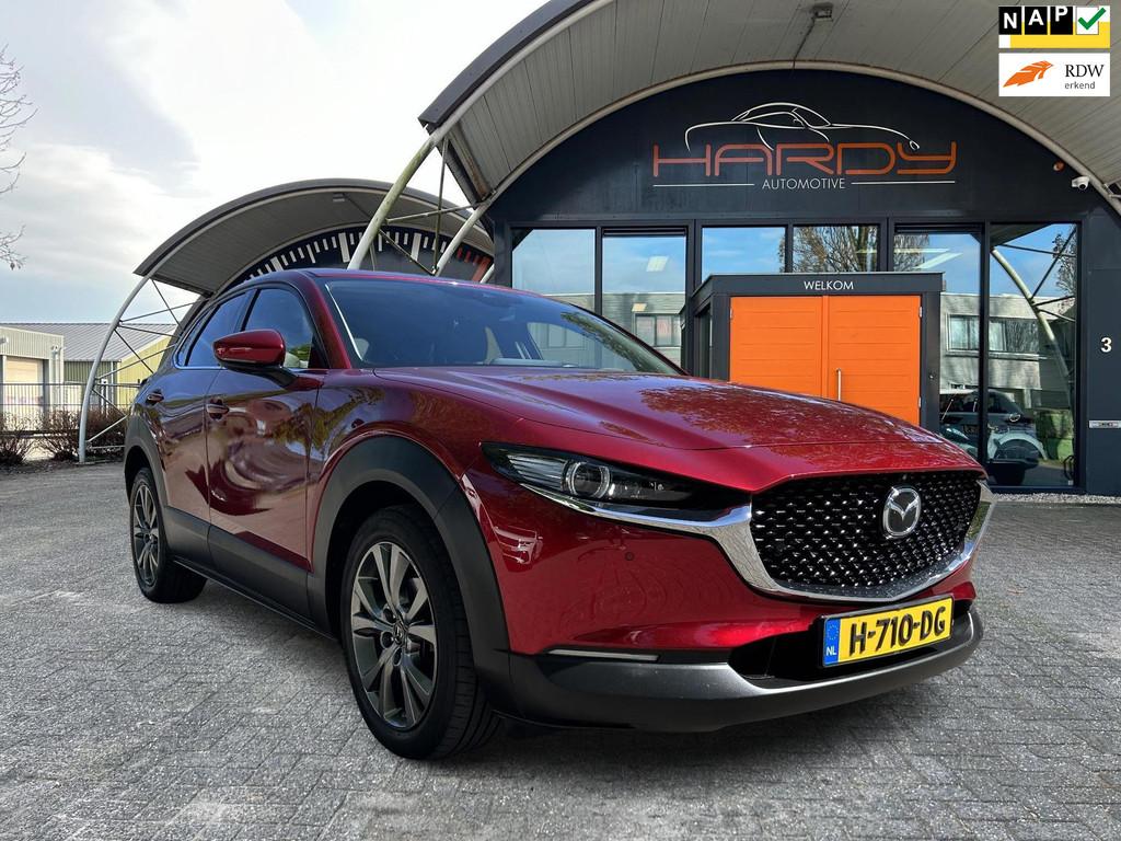 Mazda CX-30 2.0 e-SkyActiv-X M Hybrid Luxury Automaat NL-Aut, Auto's, Mazda, Bedrijf, Te koop, CX-30, 360° camera, ABS, Achteruitrijcamera