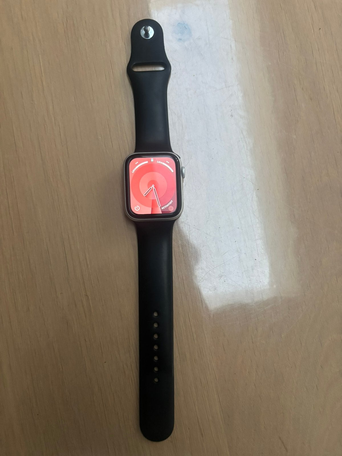Apple Watch Series 6 44mm, Gebruikt, Zwart, IOS, Ophalen of Verzenden