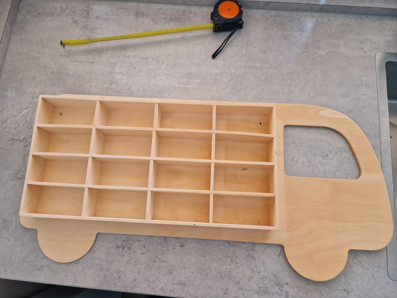 letterbak, Ophalen of Verzenden, Hout, Decoratieobject