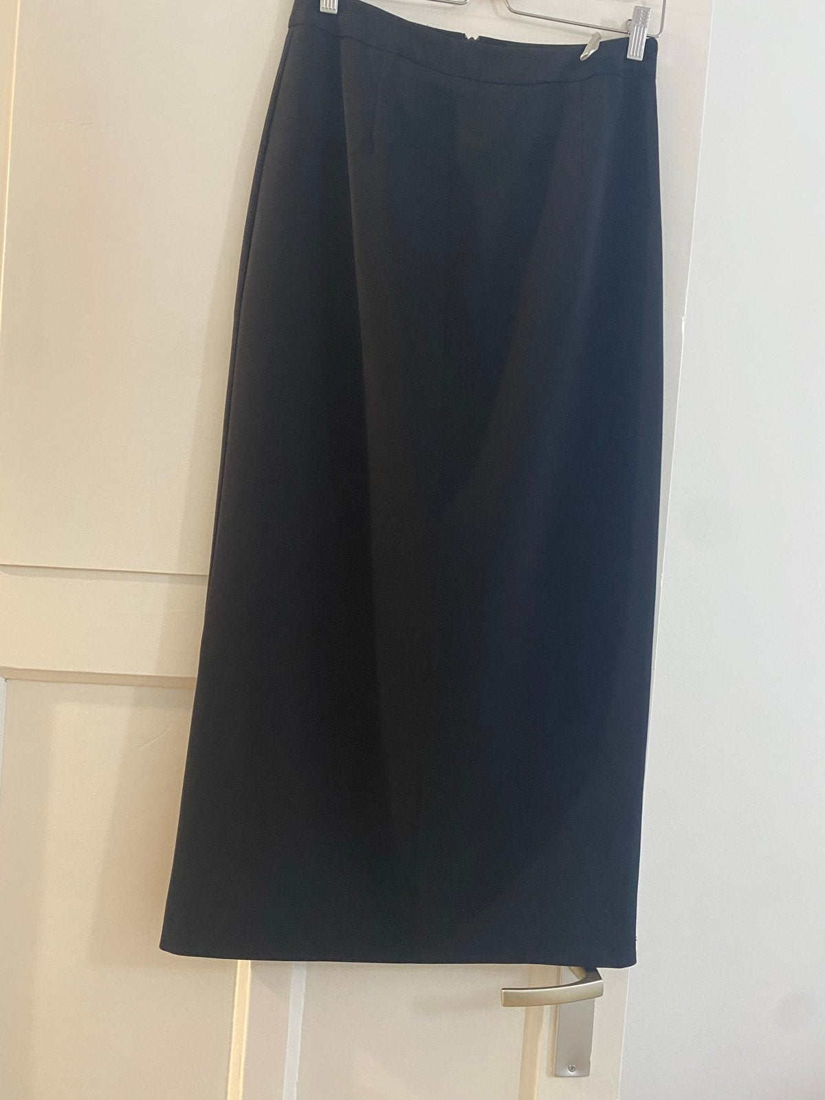 M&S Mode Zwarte Maxi Rok Maat 38, Kleding | Dames, Rokken, Maat 38/40 (M), Zwart, Ophalen of Verzenden, Zo goed als nieuw