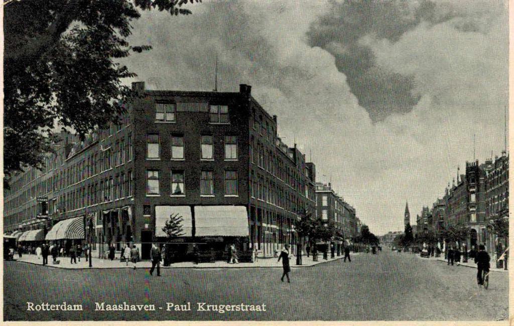 ROTTERDAM Maashaven Paul Krugerstraat Jaren '30 kaart, Verzenden, 1920 tot 1940, Gelopen, Zuid-Holland