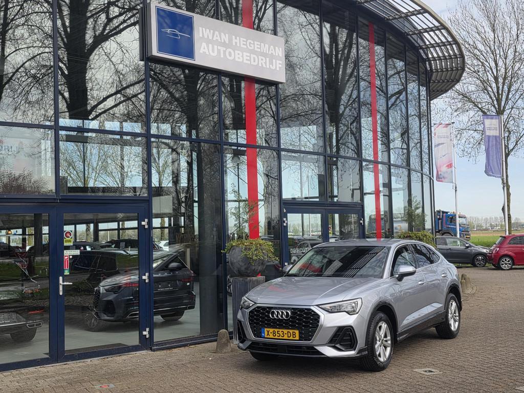 Audi Q3 Sportback 35 TFSI 150PK AUTOMAAT | Digitaal dashboar, 12 maanden, Euro 6, 4 cilinders, 1505 kg
