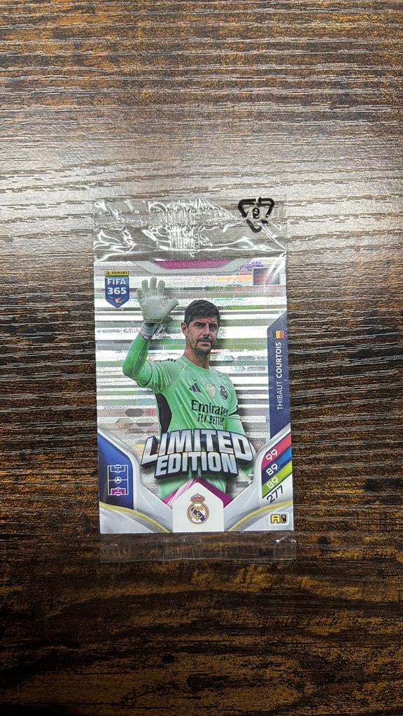 SEALED FIFA365 Thibaut Courtois LIMITED EDITION, Ophalen of Verzenden, Zo goed als nieuw
