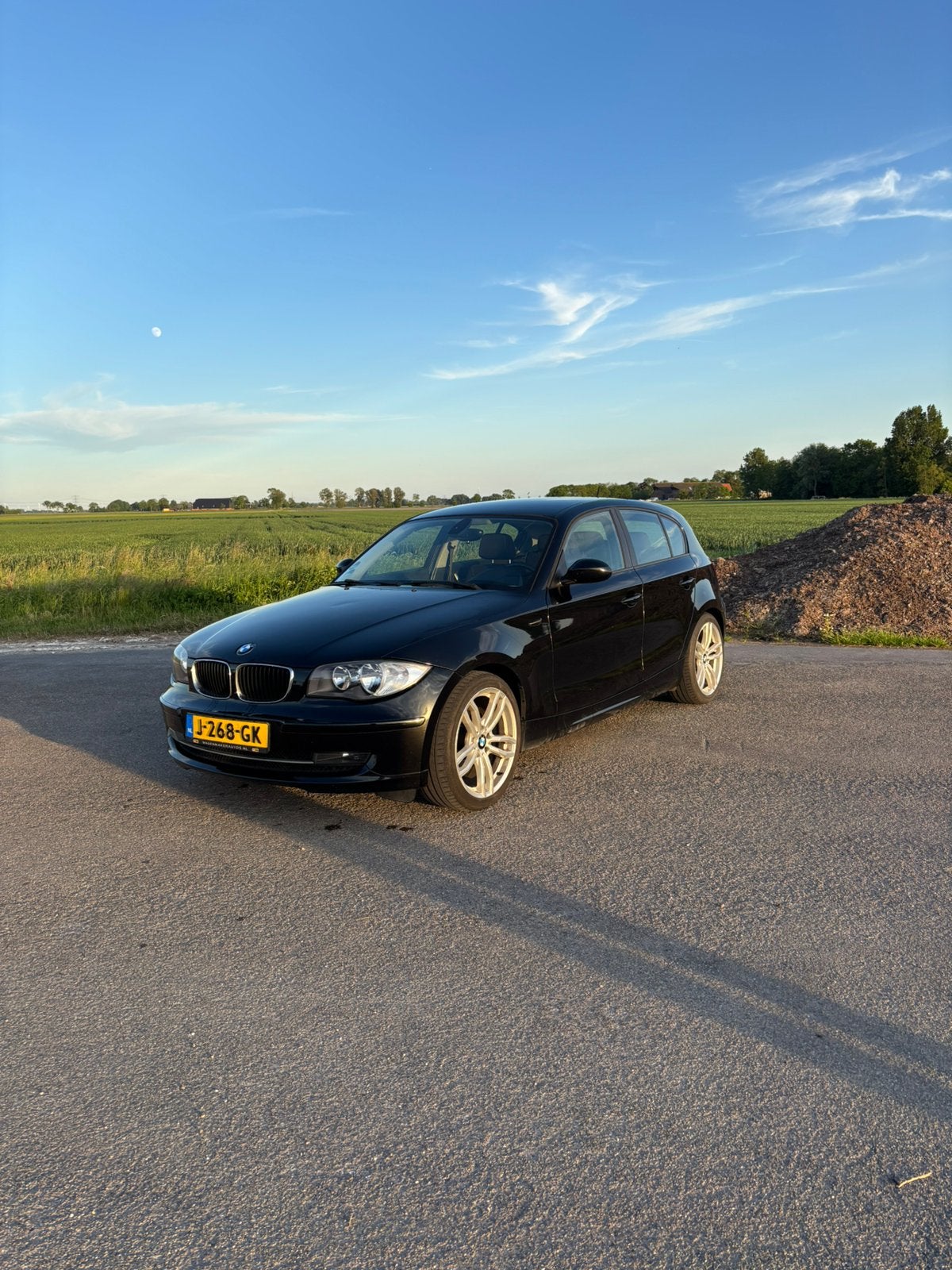 BMW 1-Serie 1.6 116I 5DR 2010 Zwart, Auto's, 1-Serie, Euro 5, 1599 cc, 4 cilinders