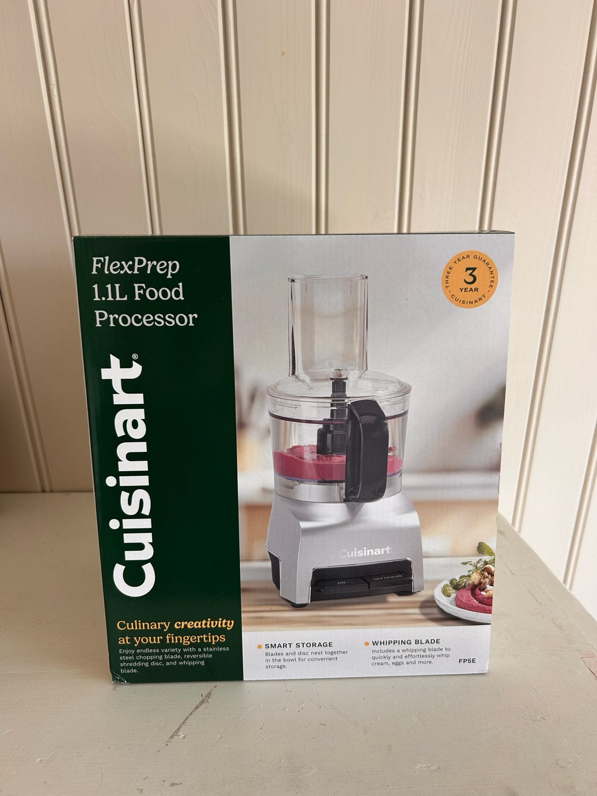 Cuisinart FlexPrep 1.1L Food Processor - Nieuw in doos, 1 tot 2 liter, Nieuw, Ophalen of Verzenden, Vaatwasserbestendig