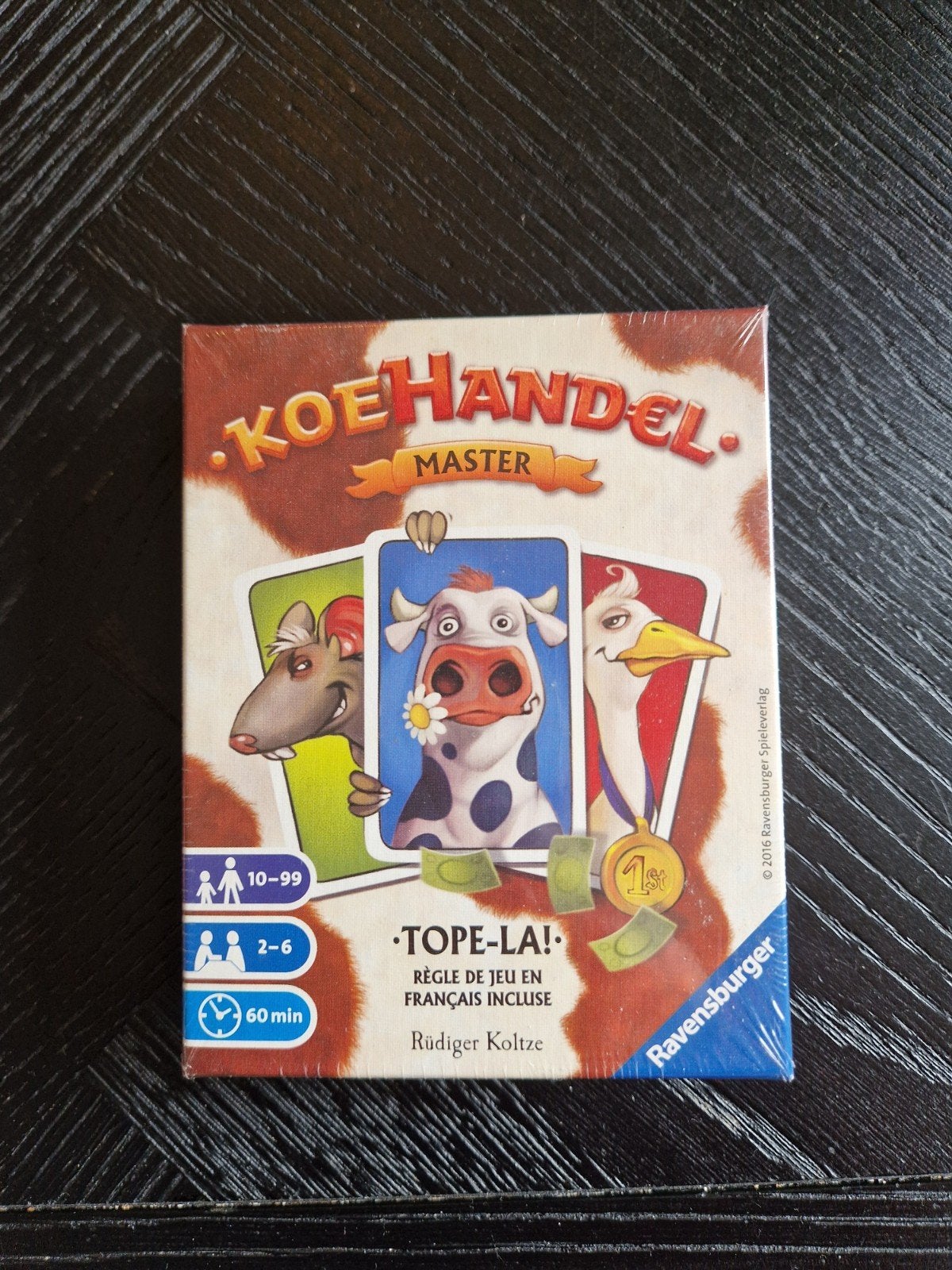 Koehandel kaartspel, nog in plastic!, Drie of vier spelers, Ophalen of Verzenden, Nieuw, Ravensburger Spelen