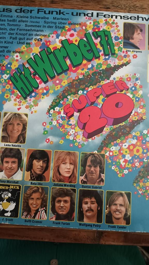 Aus der Funk und Rensehwerbung lp hit wirbel 1977, Ophalen, Gebruikt, Overige typen, 12 inch