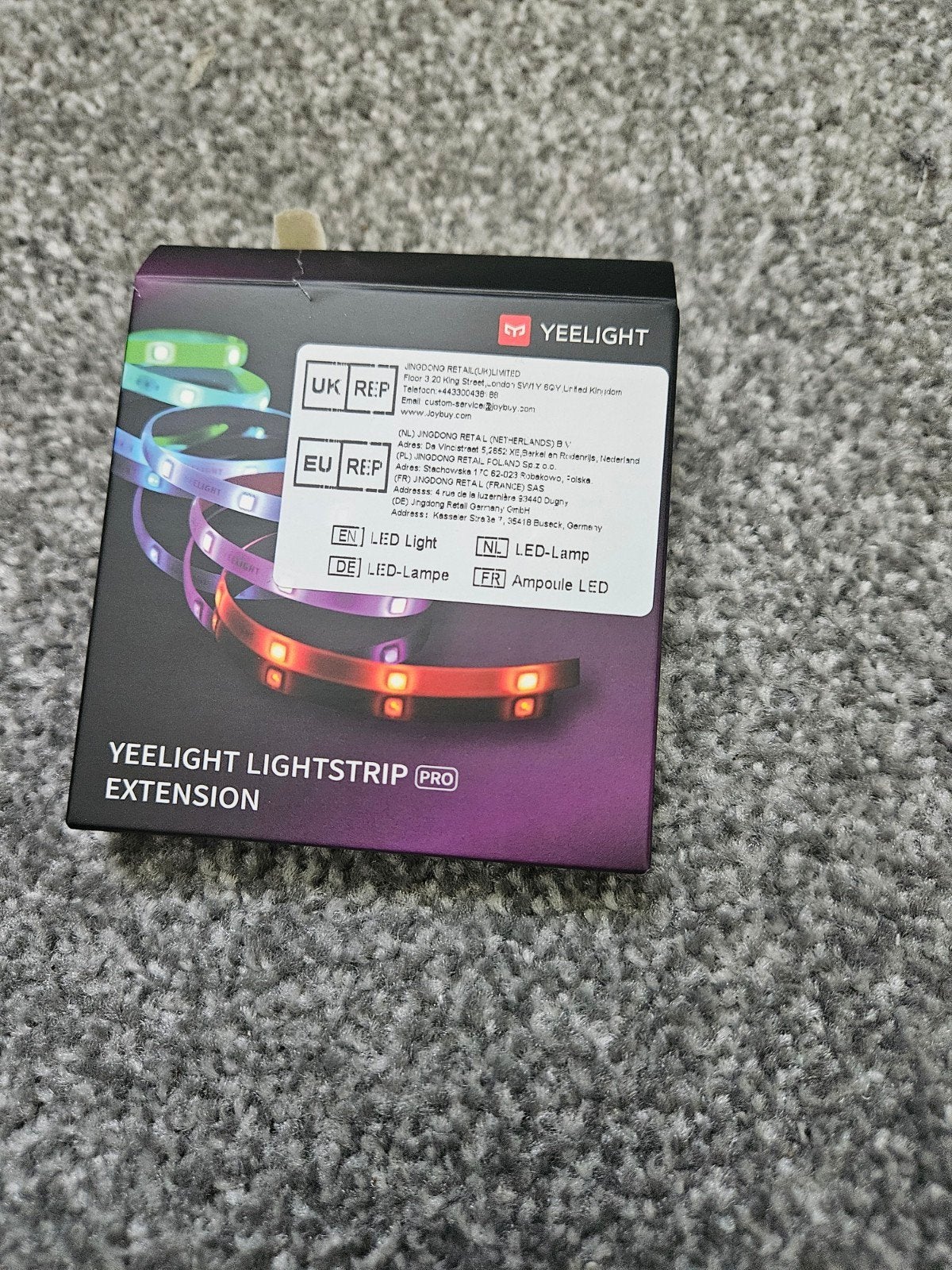 4 stuks led lights, Ophalen of Verzenden, Nieuw in verpakking, Disco