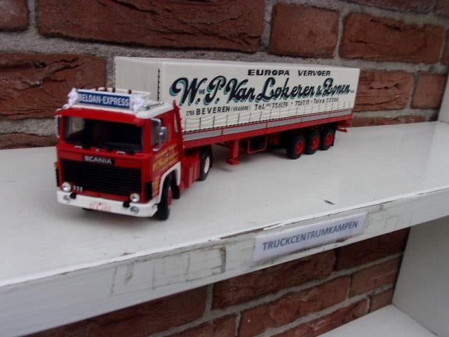 WSI  Scania  1  4 x 2    van  van  Lokeren., Ophalen of Verzenden, Nieuw, Bus of Vrachtwagen, Wsi