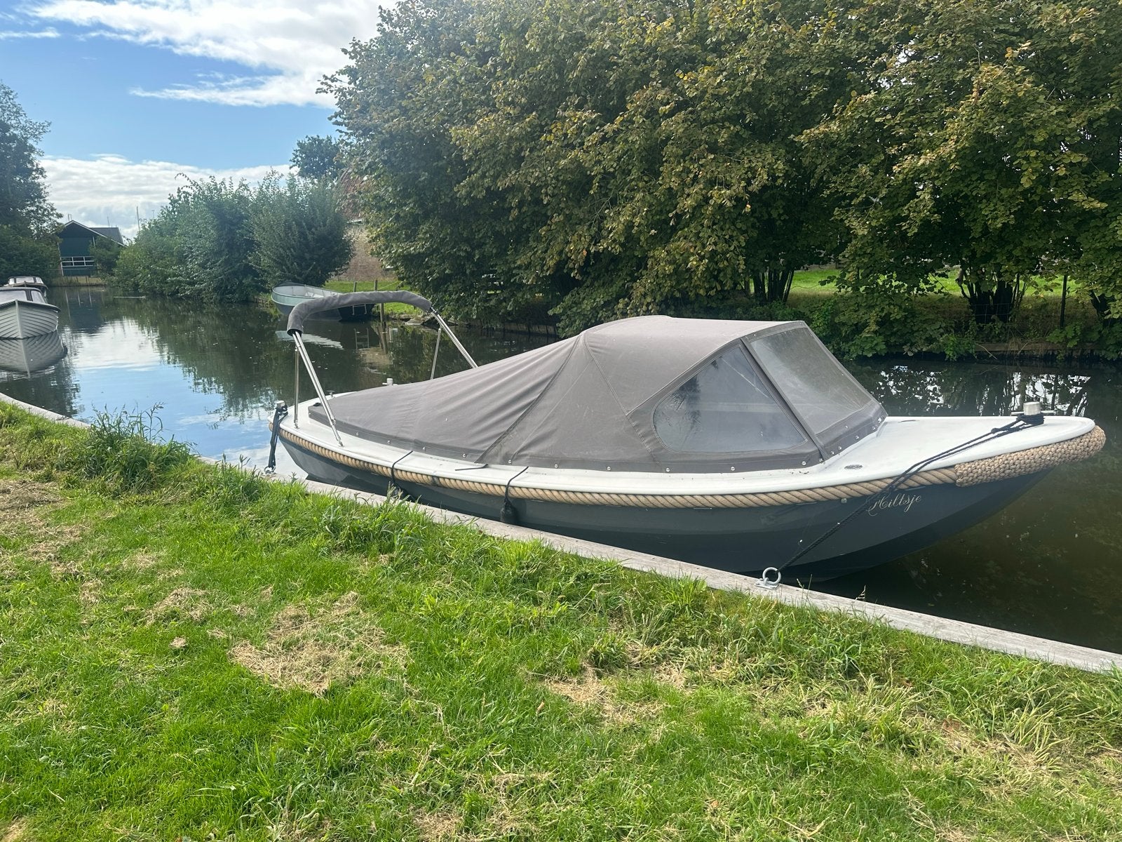 Nette Sloep met Sole Diesel Mini-17 motor, Overige merken, Gebruikt, Afdekzeil, Binnenboordmotor