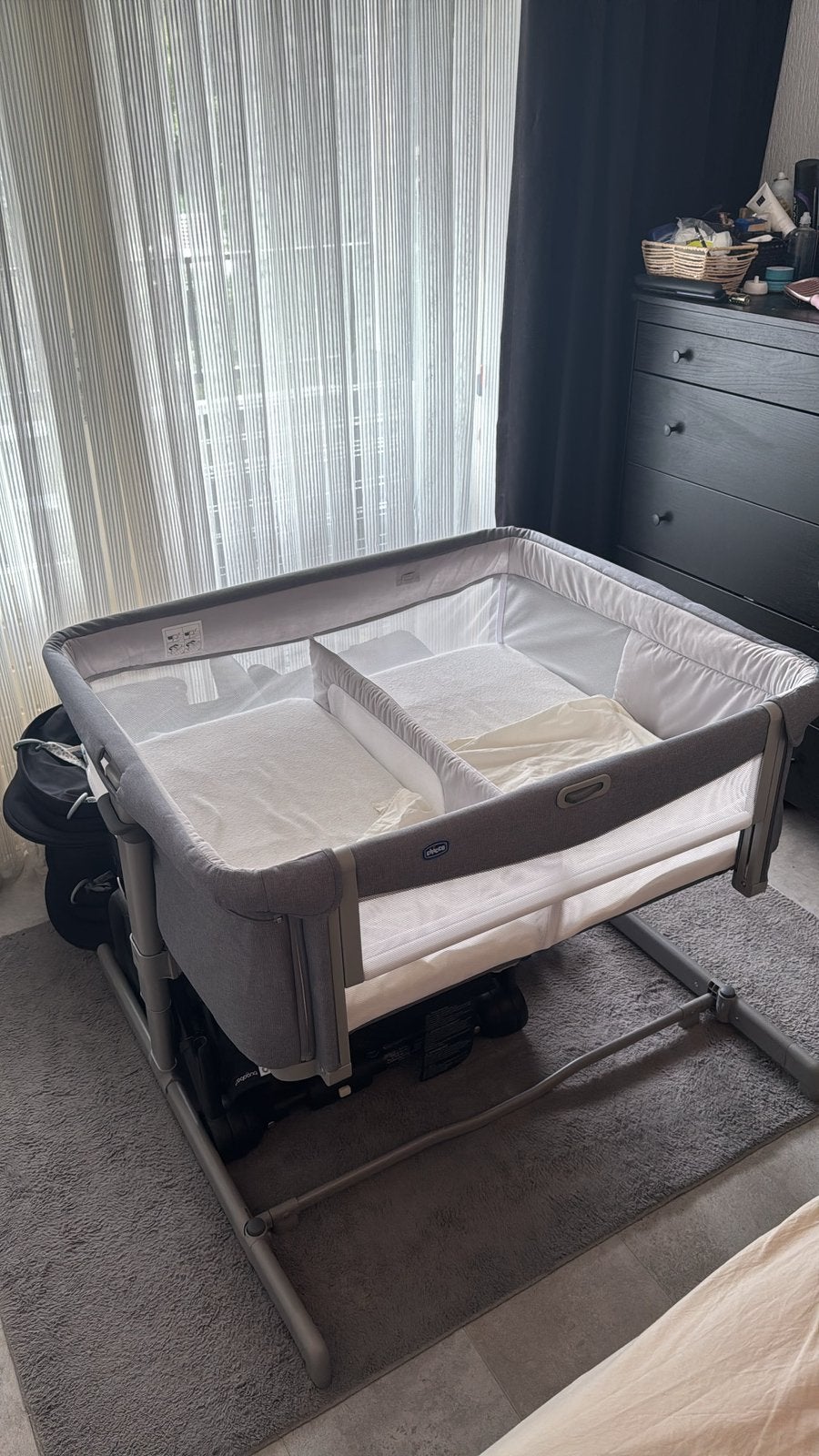 Co sleeper tweeling, Ophalen, Zo goed als nieuw