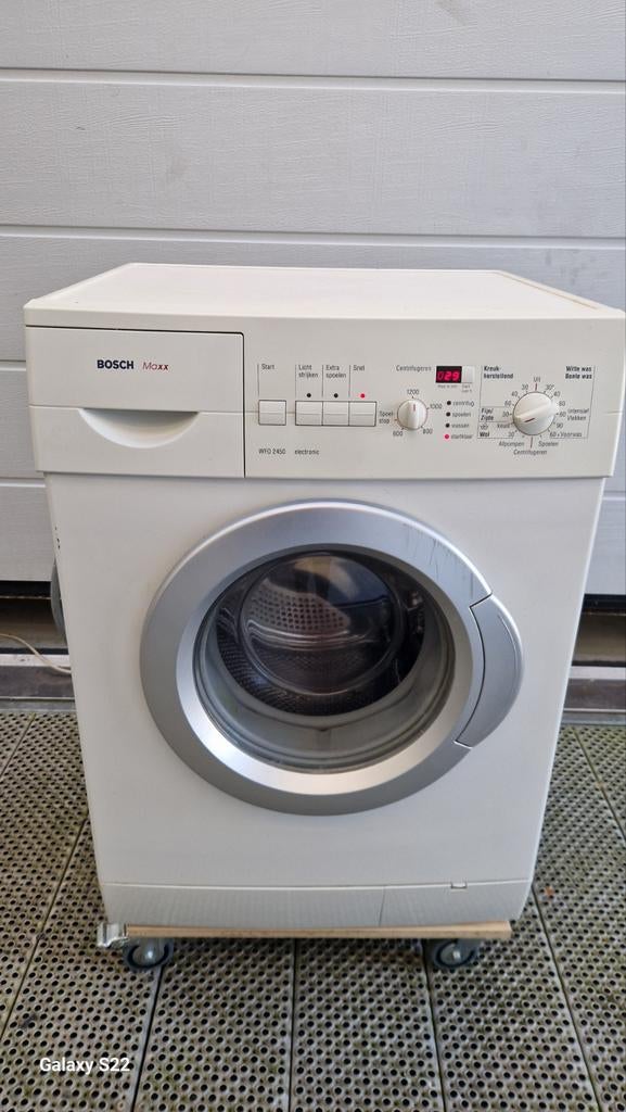 Bosch Maxx WFO 2450 Wasmachine., Gebruikt, Ophalen of Verzenden, Voorlader, 85 tot 90 cm