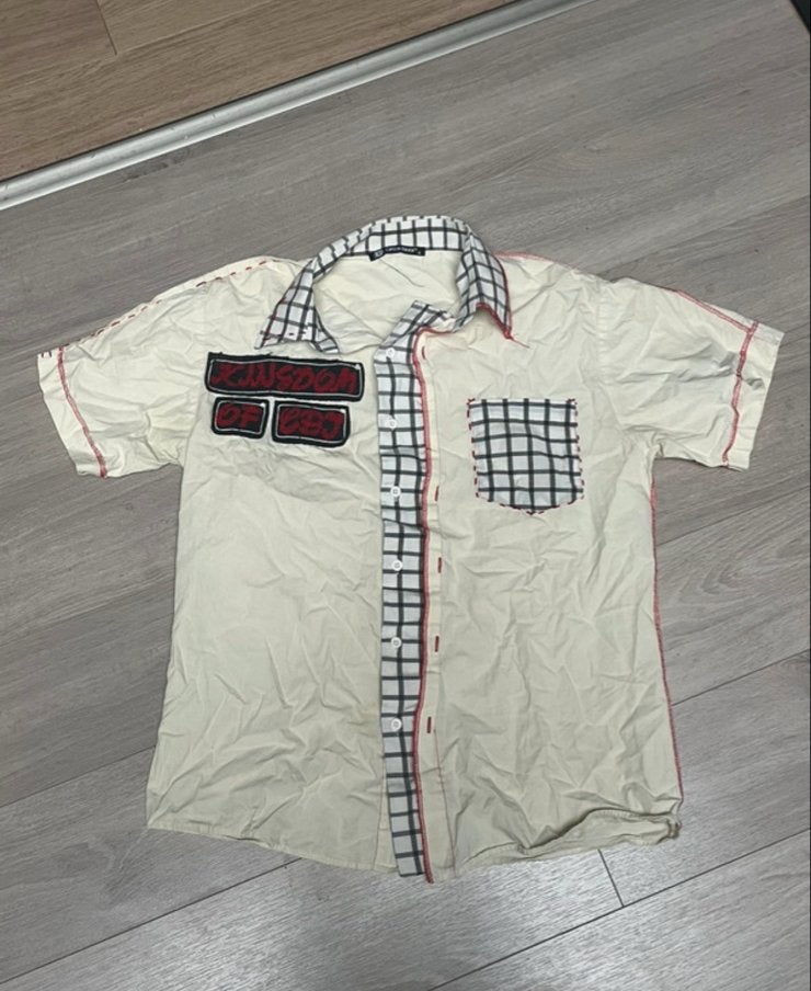 CBJ Lacrosse Vintage blouse, Ophalen of Verzenden, Zo goed als nieuw, Wit, Halswijdte 41/42 (L)