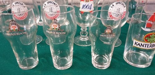 bierglazen veel verschillende soorten, Ophalen of Verzenden, 'T Olde Gre-j, Info@toldegrej.nl, Endepoelstraat 20f Didam
