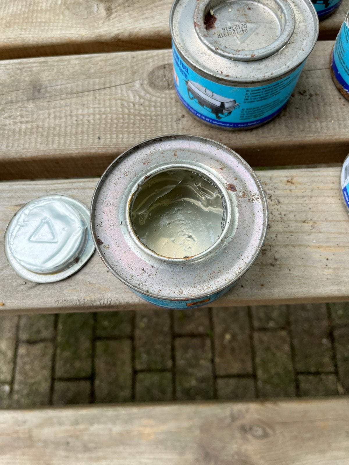Blikjes brandpasta, Ophalen of Verzenden, Nieuw