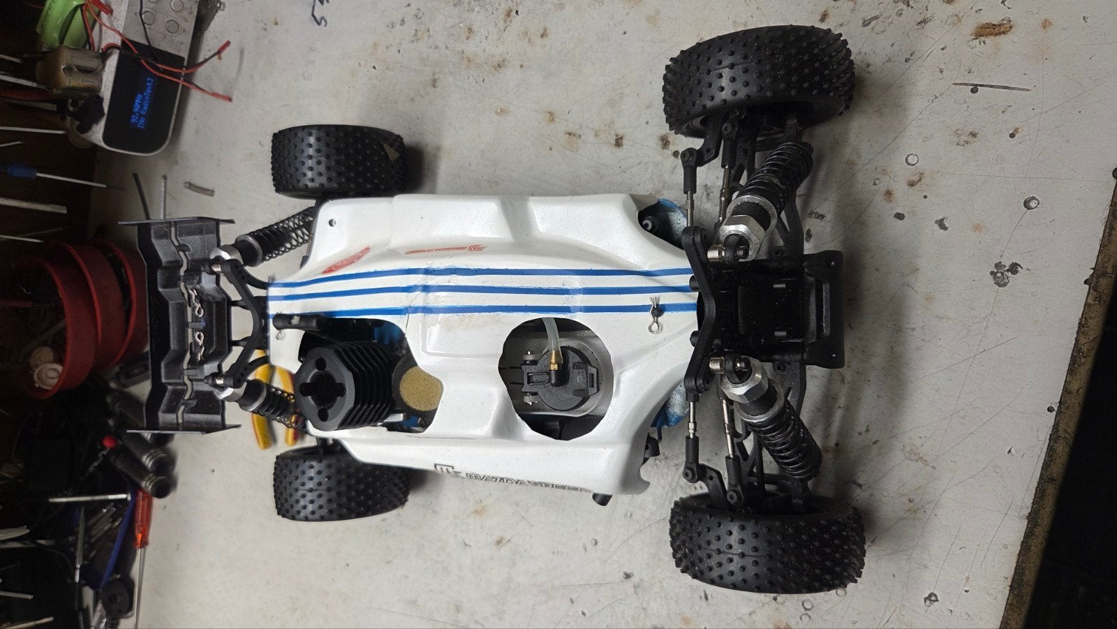 te koop mooie vrx racing, Gebruikt, Ophalen of Verzenden, Schaal 1:10, Auto onroad