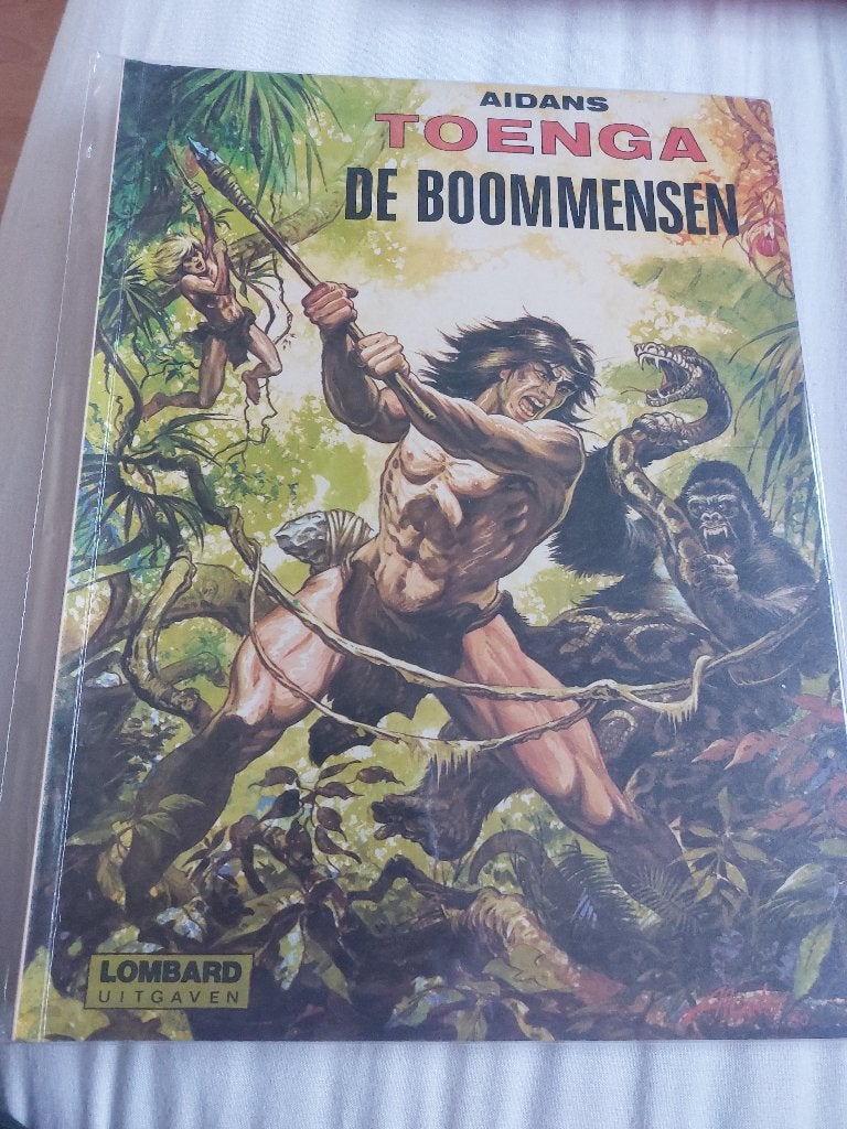 Toenga, de boommensen, Boeken, Eén stripboek, Ophalen of Verzenden