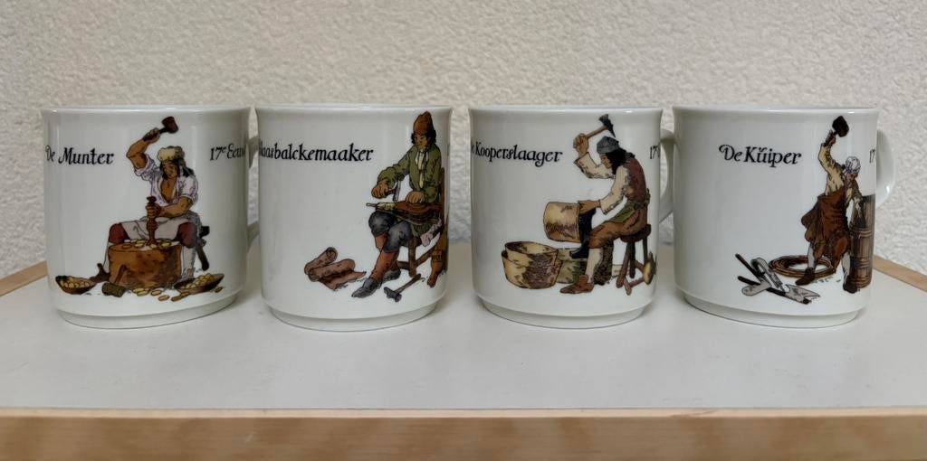 Mitterteich Porzellan Bavaria Serie Oude Ambachten, Ophalen of Verzenden