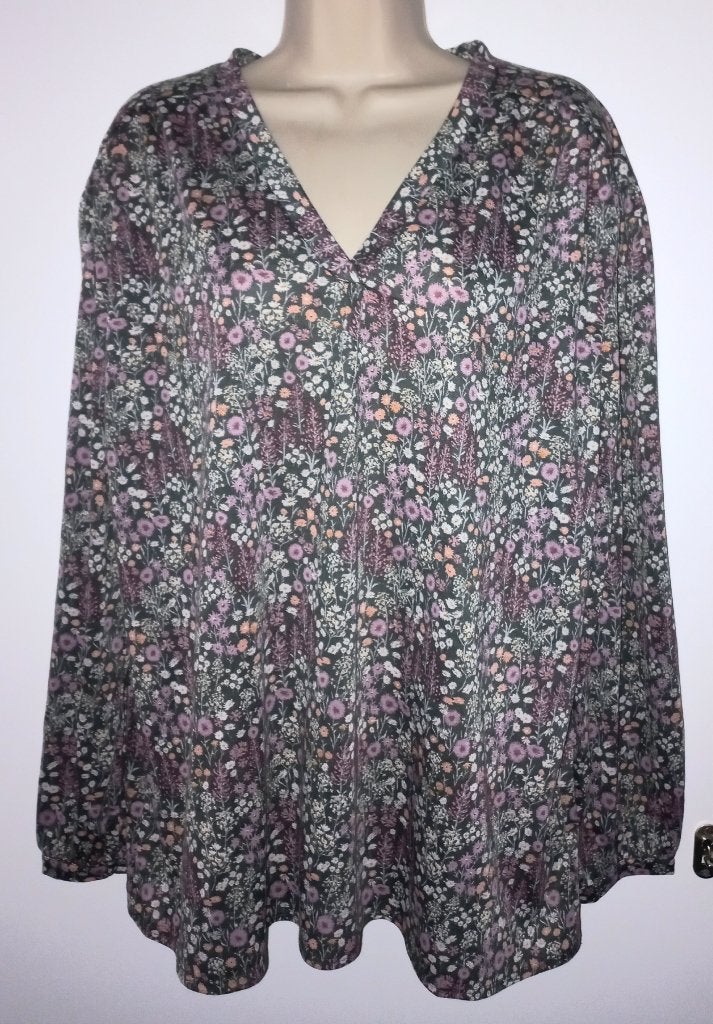 Hema blouse maat XL (46/48), Ophalen of Verzenden, Zo goed als nieuw, Meerkleurig, Blouse of Tuniek