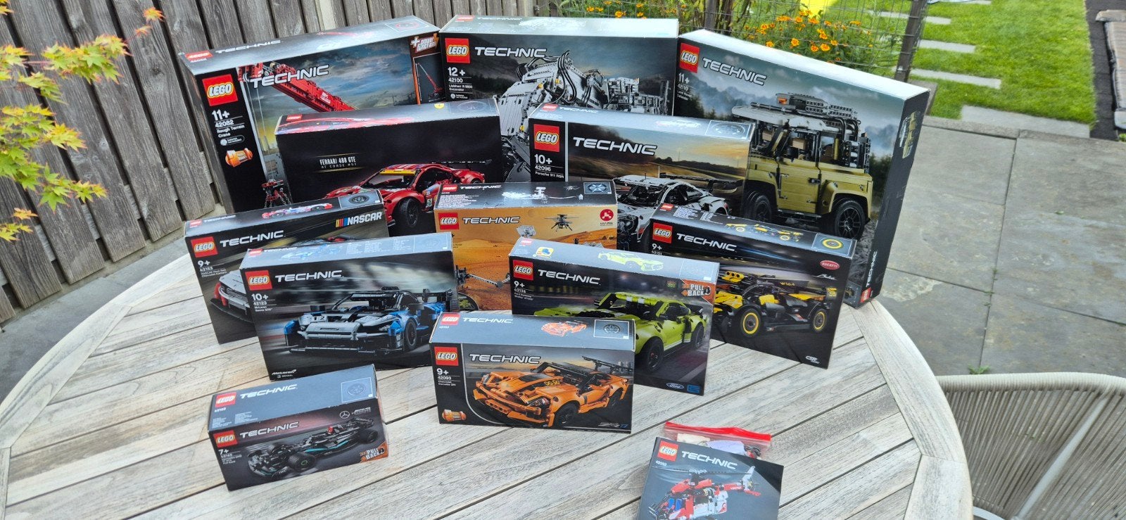 Grote partij Lego Technic sets - Zo goed als nieuw, Ophalen, Zo goed als nieuw