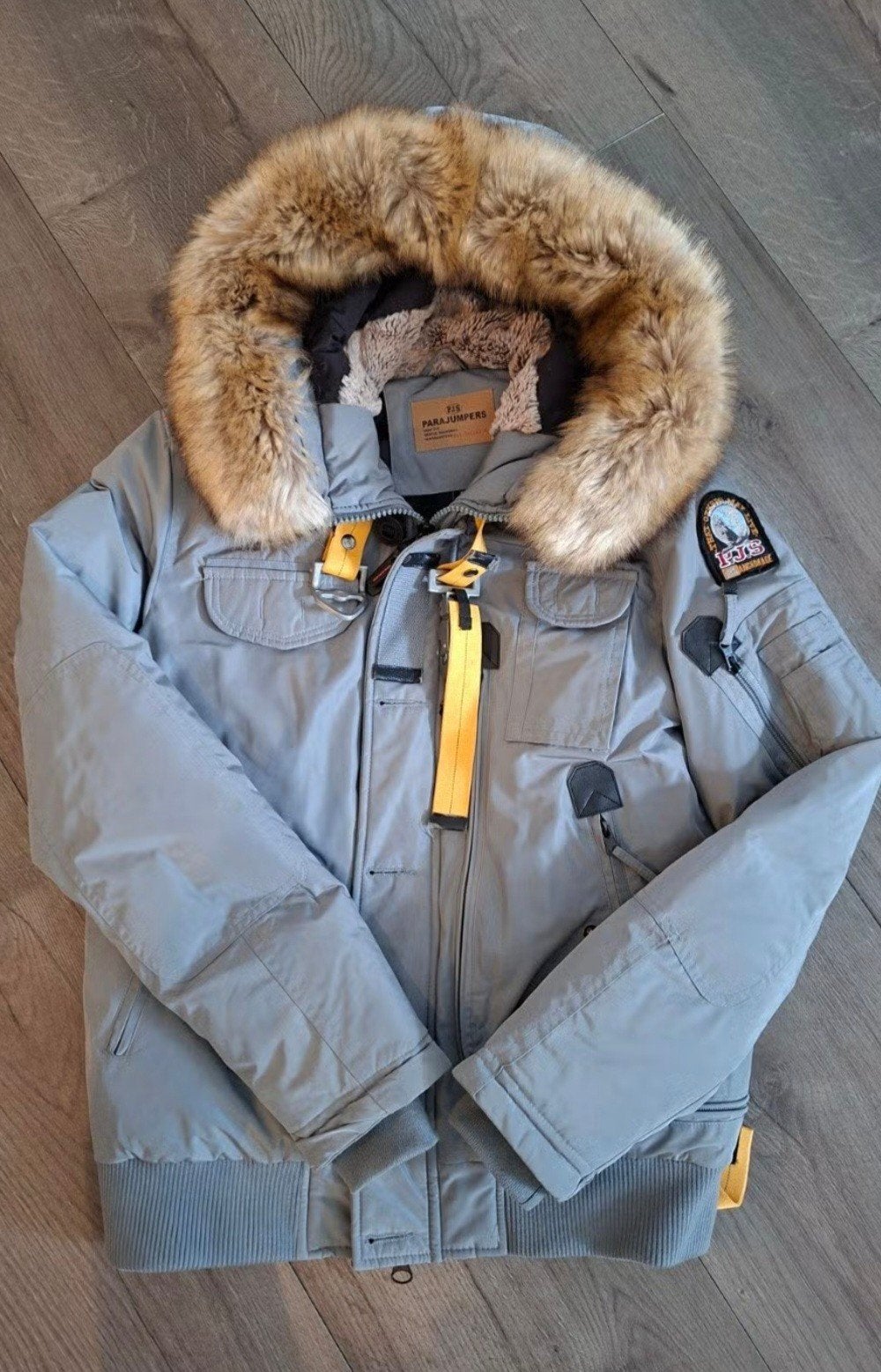 Parajumpers winterjas, Ophalen, Zo goed als nieuw, Overige maten, Grijs