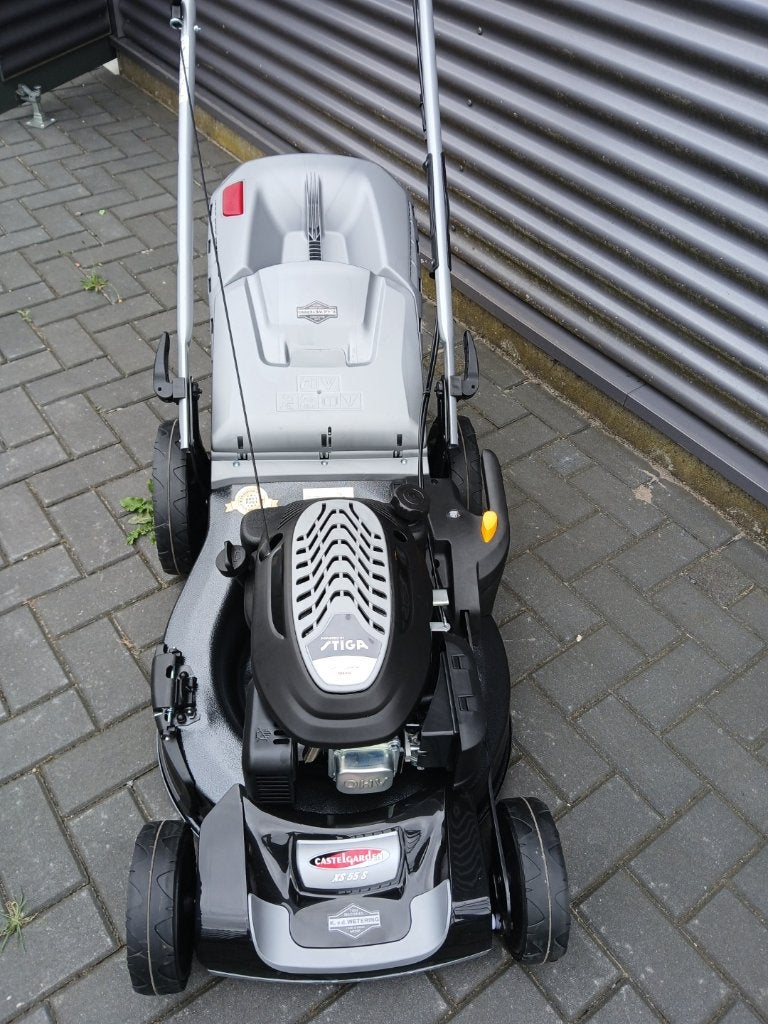 Castelgarden grasmachine 53 cm, Gegalvaniseerd, Ophalen, Cirkelmaaier, Nieuw, Benzine-grasmaaier