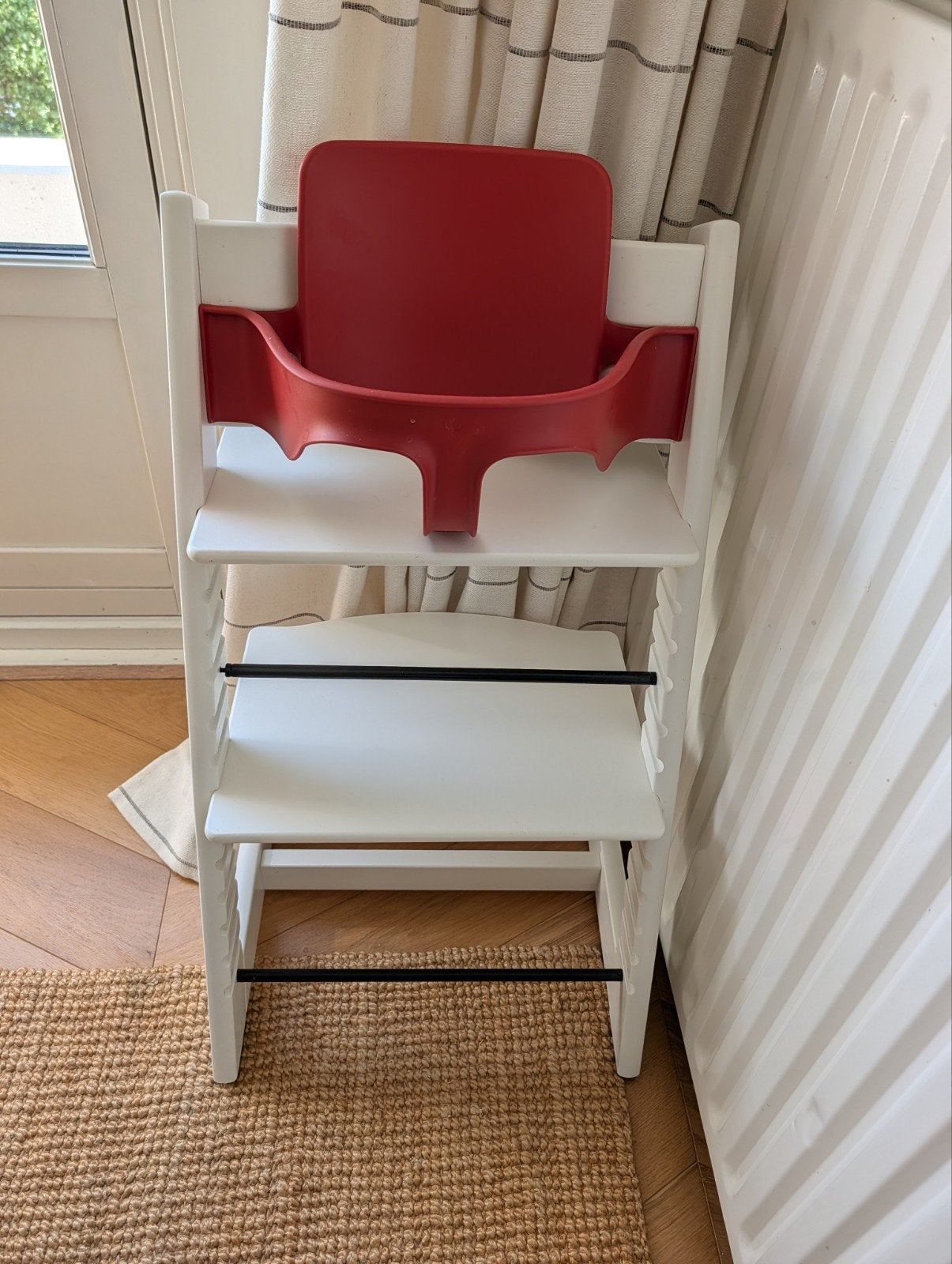 Stokke Tripp Trapp meegroeistoel met babyset, Ophalen, Gebruikt, Meegroeistoel, Aanschuifbaar