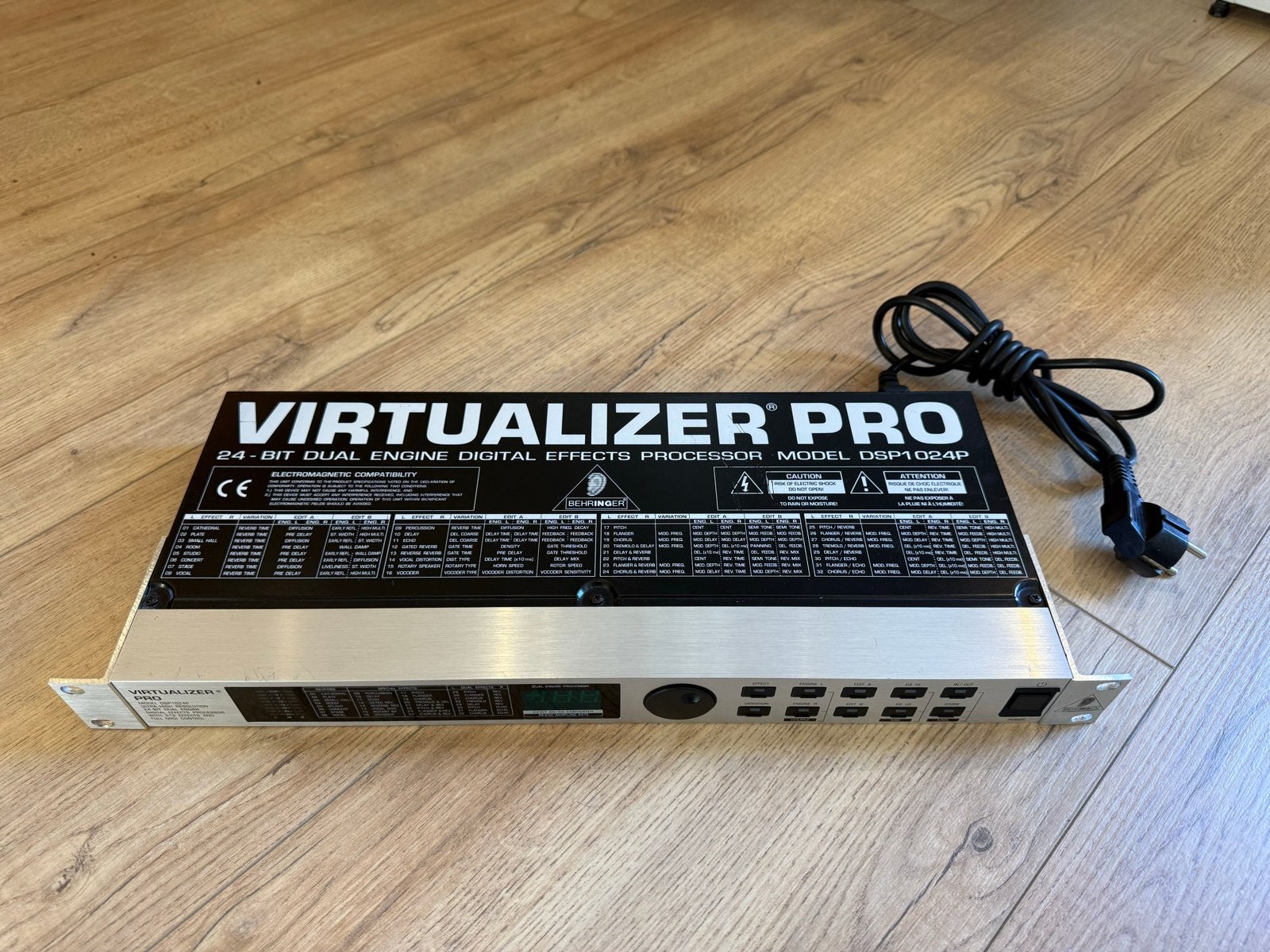 Behringer Virtualizer Pro DSP1024P & Lexicon MX200 Multi-eff, Muziek en Instrumenten, Effecten, Gebruikt, Ophalen of Verzenden