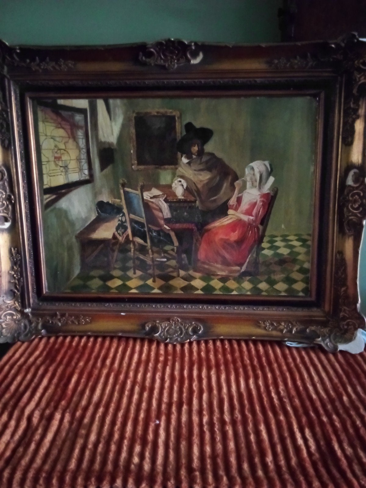 Schilderij, Ophalen