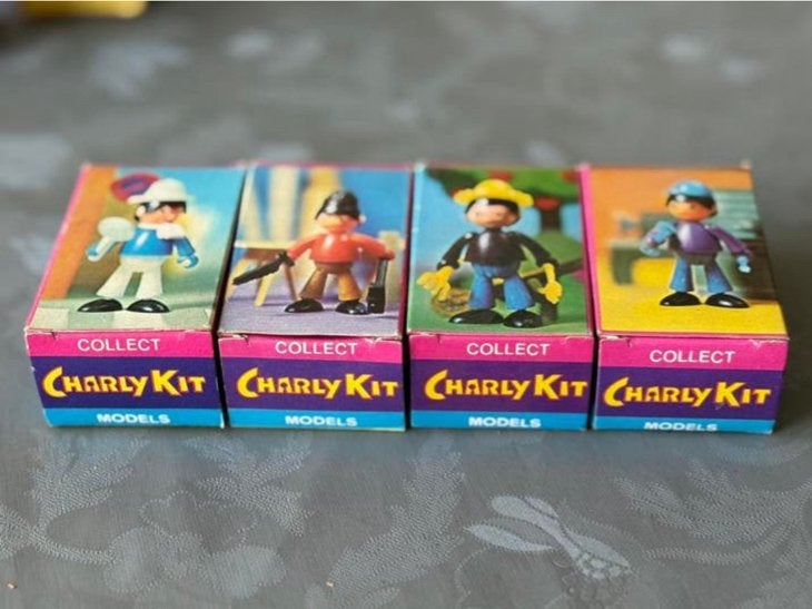 Set 4x Charly Kit Vintage Modellen Jaren '70 - Nieuwstaat, Ophalen of Verzenden, Nieuw