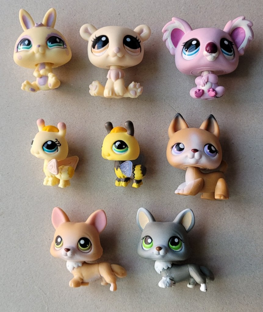 LPS Littlest Pet Shop konijn bij koala kondjes ijsbeer, Verzenden, Gebruikt