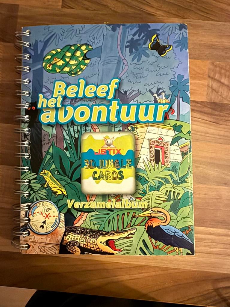 Jetix 3d jungle cards verzamelalbum, Super de Boer, Ophalen