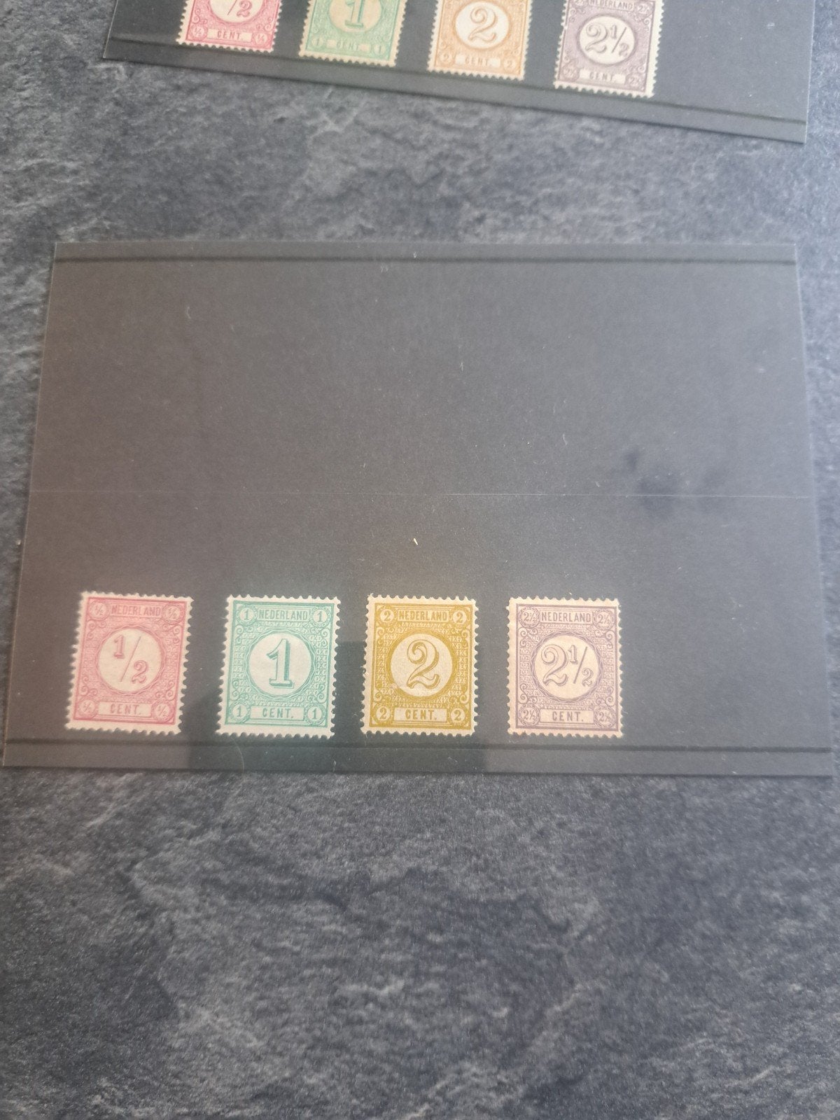 Nederland nvph 30/33 adv 5, Postzegels en Munten, Postzegels | Nederland, Ophalen of Verzenden