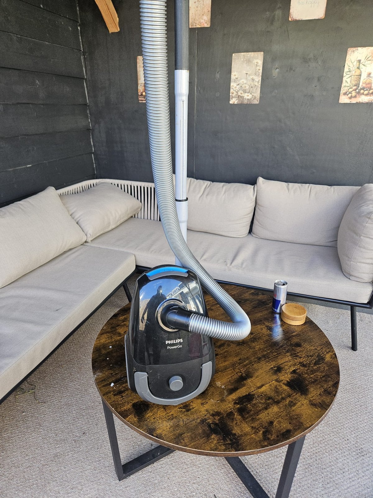 Stofzuiger - Philips powergo lichtgewicht, Ophalen, Gebruikt