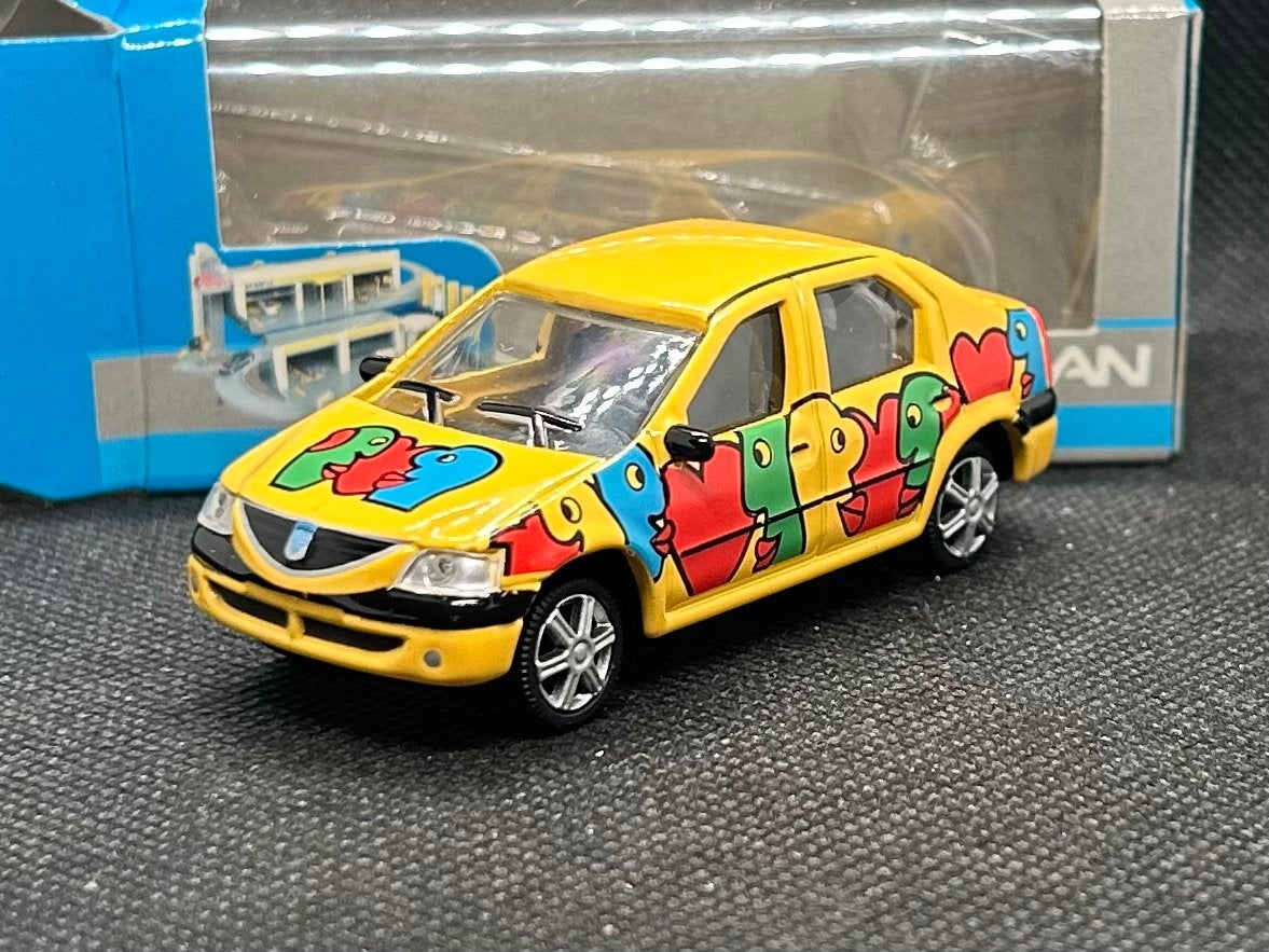 Norev / Eligor Dacia Logan Pop Art 1:64 OVP, Verzenden, Zo goed als nieuw, Bus of Vrachtwagen