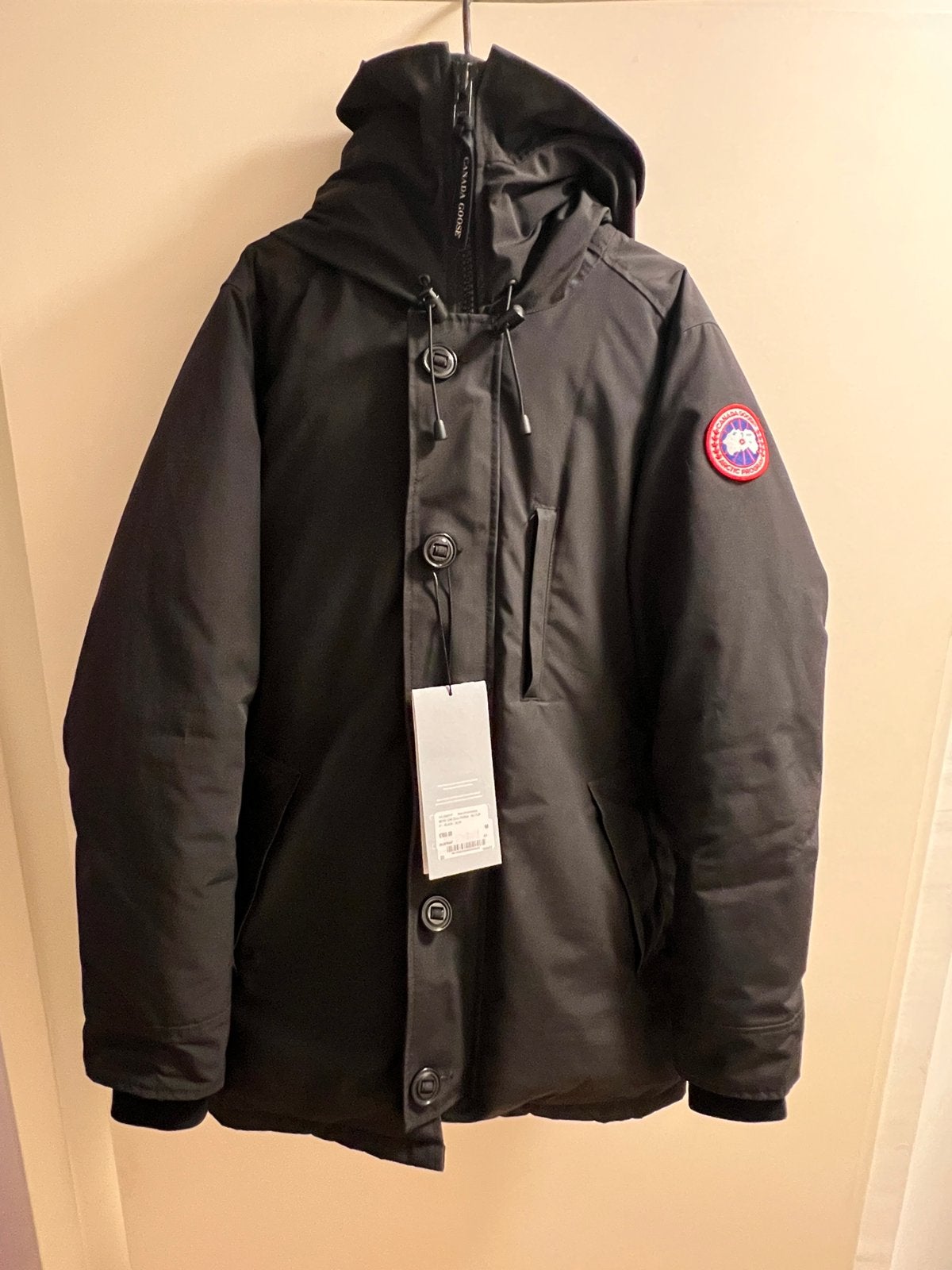 Canada Goose originele winterjas maat M, Ophalen, Zo goed als nieuw, Maat 48/50 (M), Zwart